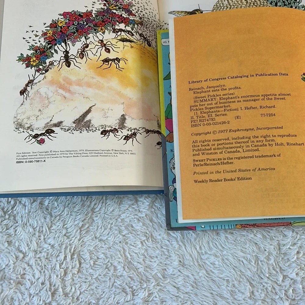 Book Bundle - Lot of 9 Vintage 60s 70s 80s Children's picture books